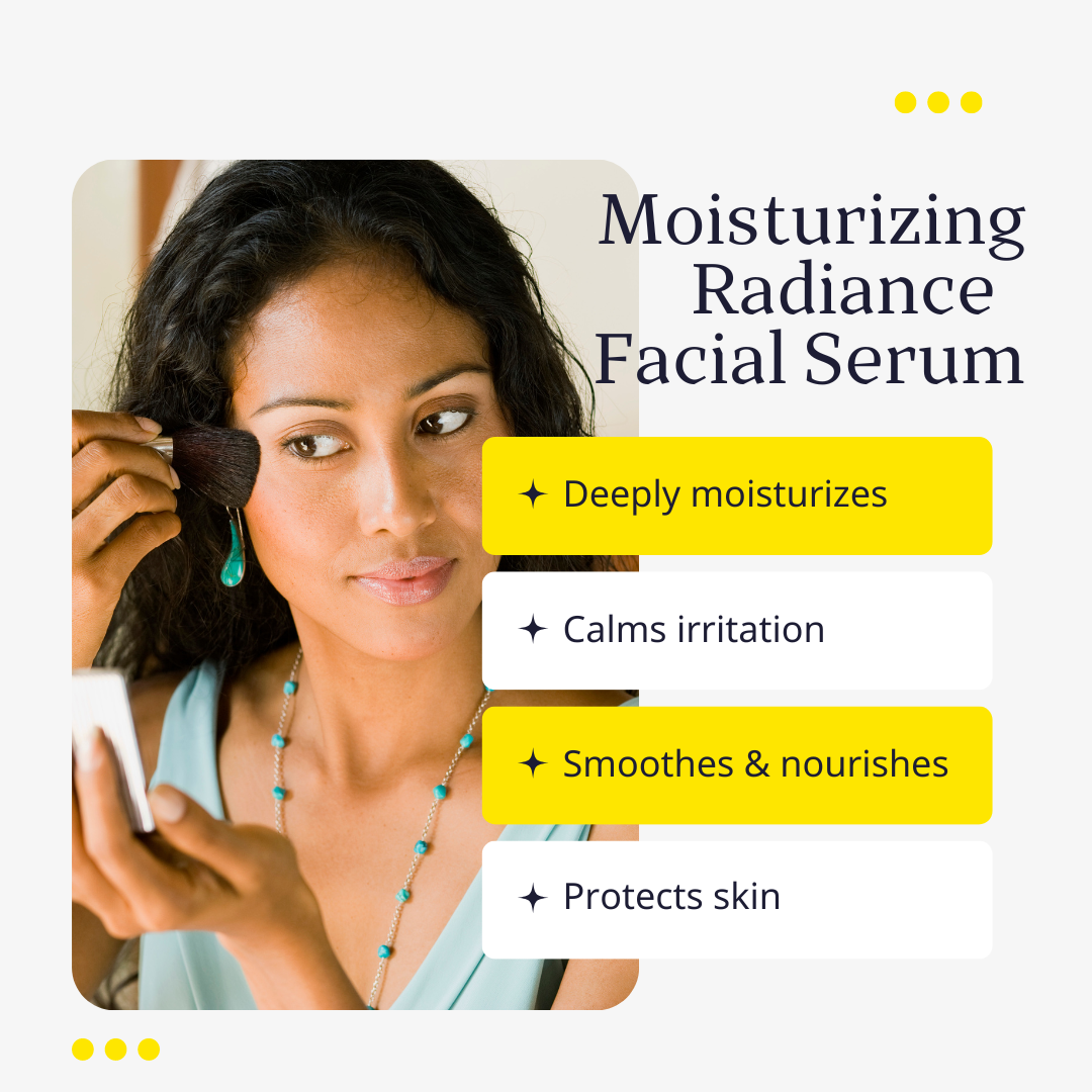 Facial serum for dry skin