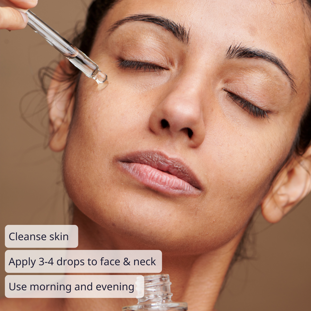 Facial serum for dry skin